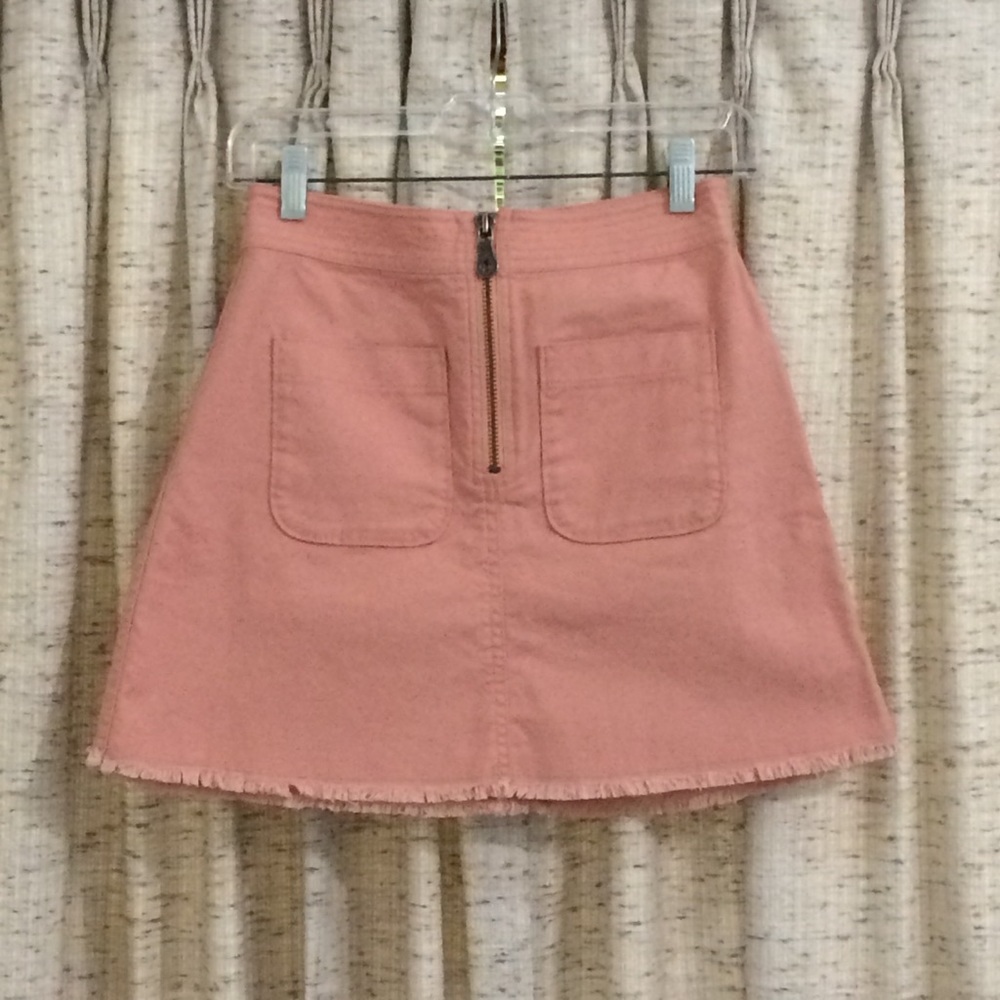 Madewell A-Line Zip Skirt - 00